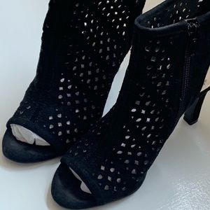 Nine West Peep Toe Booties-Like New